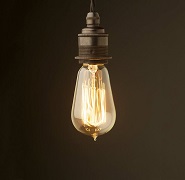 لامپ دکوراتیو ادیسون 40 وات مدل گلابی اشکی